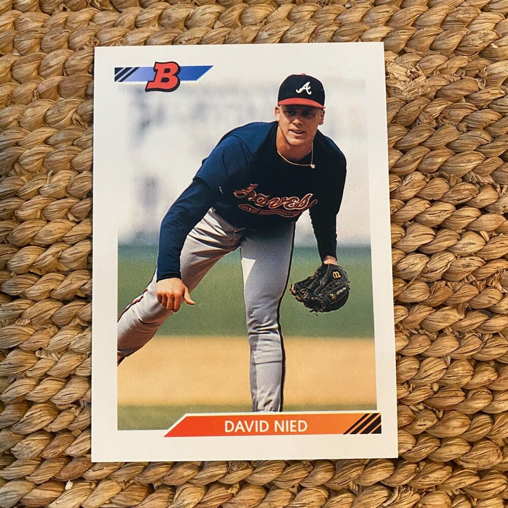 Vintage Baseball Card 1992 Bowman - David Nied #504 (RC)